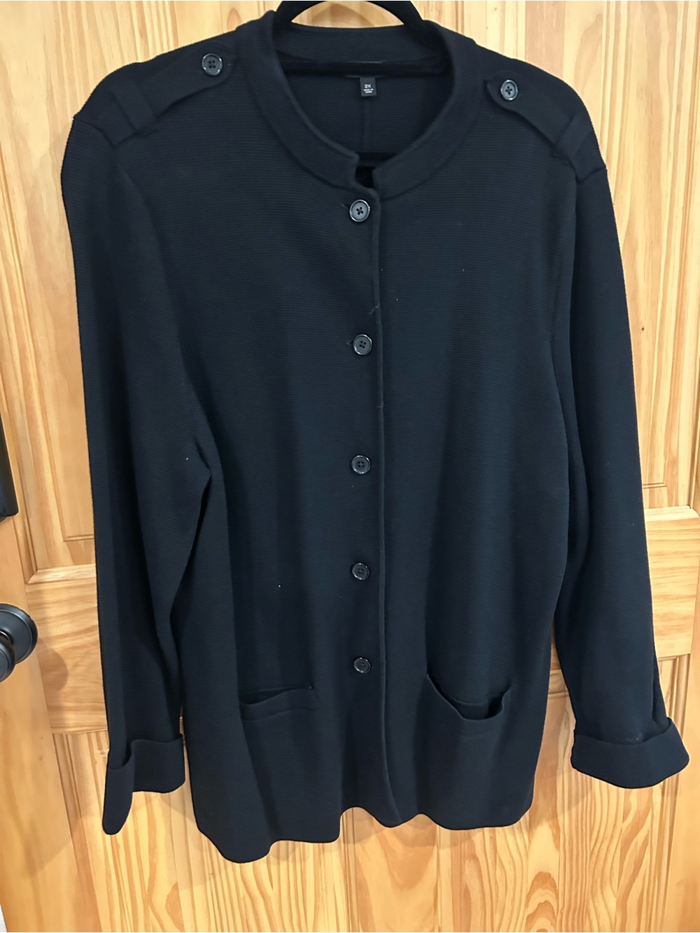 Talbots MILITARY-INSPIRED SWEATER JACKET